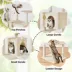 Yaheetech Cat Tree Condo with Stracthing Pads - 80 in image thumbnail 4