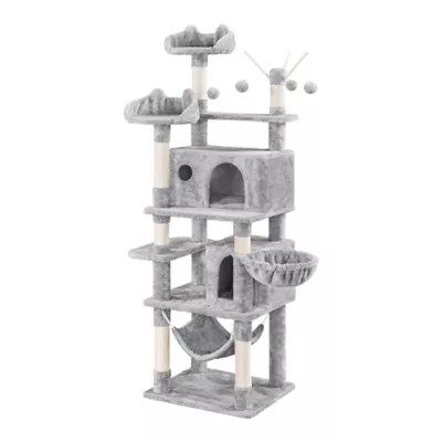 Yaheetech Cat Multi-Level Play House - 66 in - Image 1