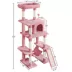 Yaheetech Cat Large Tower with Hammock Scratching Posts - 63 in image thumbnail 3