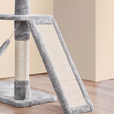 Yaheetech Cat Large Tower with Hammock Scratching Posts - 63 in - Image 5