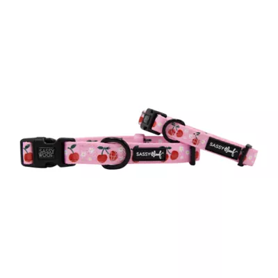 Sassy Woof Mon Chérry Dog Collar - Image 1
