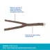 All Living Things® Natural Wood Perch - Forked Natural Wood Bird Cage Perch for Small Birds image thumbnail 3