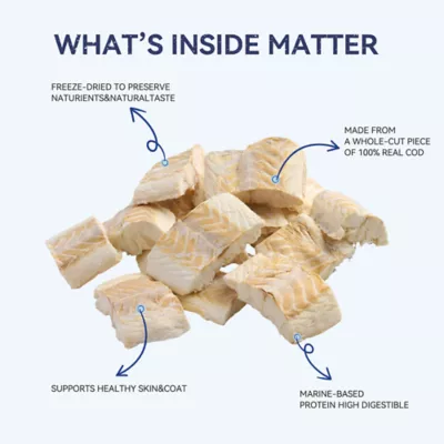 Pi Freeze Dried Cod Dog Treats - Image 2