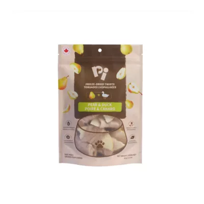 Pi Freeze-Dried Pear & Duck Twists Dog Treats - Image 1
