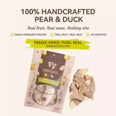 Pi Freeze-Dried Pear & Duck Twists Dog Treats - Image 4