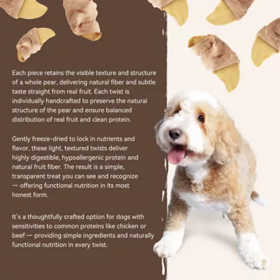 Pi Freeze-Dried Pear & Duck Twists Dog Treats - Image 5