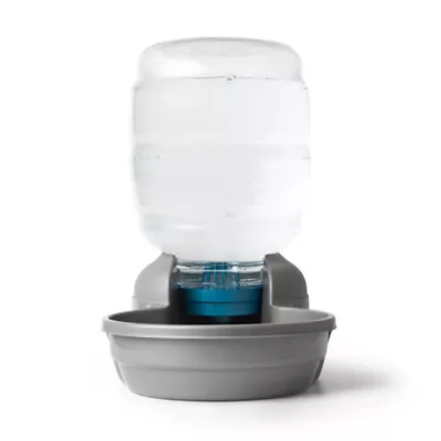 PetMate Replendish 4 Gallon Filtered Pet Waterer, Grey, Filter Included - Image 2