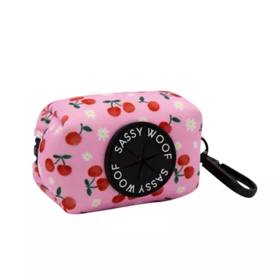 Sassy Woof Mon Chérry Waste Bag Holder - Image 1
