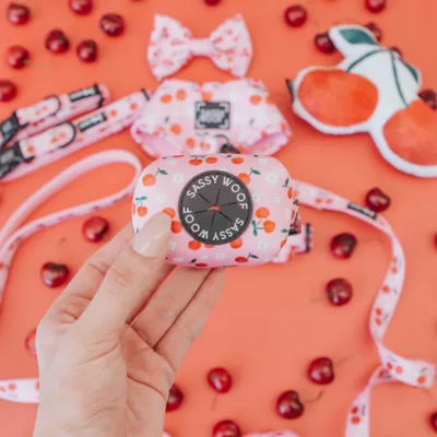 Sassy Woof Mon Chérry Waste Bag Holder - Image 3