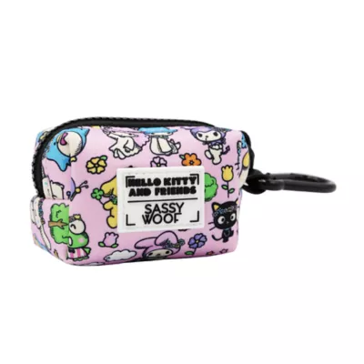Sassy Woof Hello Kitty® & Friends Flower Festival Waste Bag Holder - Image 1