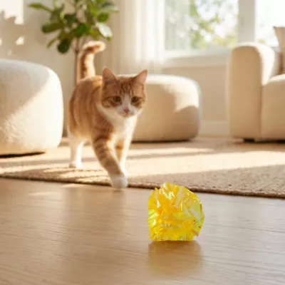Catit Interactive Cat Toy Crinkle Paper Ball 4-pack - Image 3