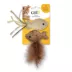 Catit Interactive Cat Toy Fish Twin with Raffia and Feather Tail 2-pack image thumbnail 1