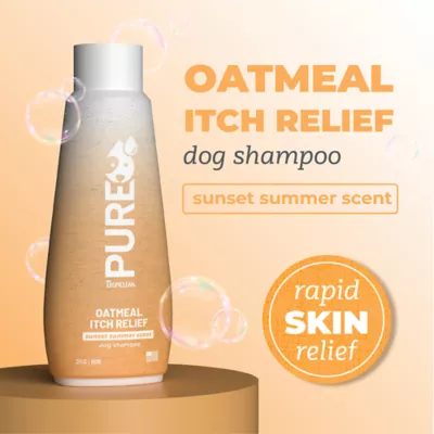 TropiClean PURE Dog Itch Relief Shampoo, Sunset Summer Scent, 22-fl oz bottle - Image 2