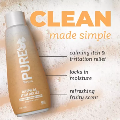 TropiClean PURE Dog Itch Relief Shampoo, Sunset Summer Scent, 22-fl oz bottle - Image 4