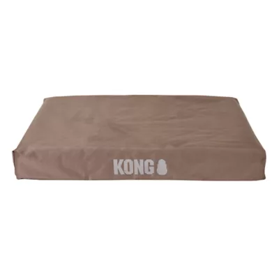 KONG® Large Tan Ultra-Durable Dog Mattress Bed - Image 1