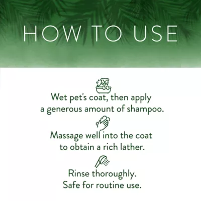 TropiClean Pet Preferred Dog & Cat Odor Control Shampoo, Sunny Peach, 20-fl oz bottle - Image 7
