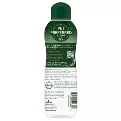 TropiClean Pet Preferred Dog & Cat Odor Control Shampoo, Sunny Peach, 20-fl oz bottle - Image 9