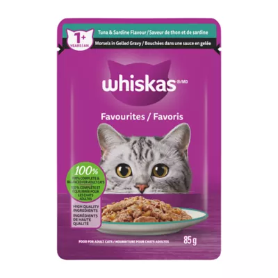 Whiskas Favourites Adult Wet Morsels Cat Food - Image 1