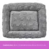 Top Paw® Classic Rectangle Large Dog Bed, Multiple Colors, Brown/Grey image thumbnail 2