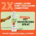 Tropiclean(R) Refresh Deodorizing Spray For Pets, Naturally Derived Formula, Papaya & Coconut Scent image thumbnail 2