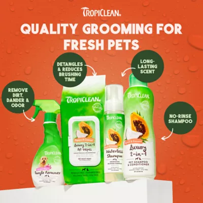 Tropiclean(R) Refresh Deodorizing Spray For Pets, Naturally Derived Formula, Papaya & Coconut Scent - Image 7