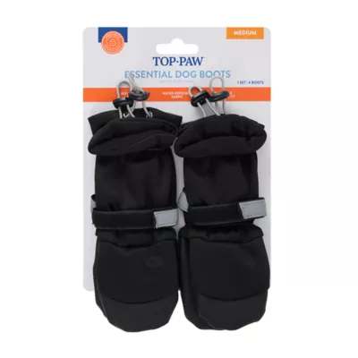 Top Paw® Essential Dog Boots, Multiple Colors & Sizes, Black/Tan, XS-XXL - Image 7