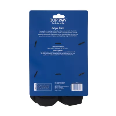 Top Paw® Essential Dog Boots, Multiple Colors & Sizes, Black/Tan, XS-XXL - Image 8