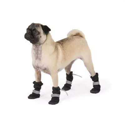 Top Paw® Essential Dog Boots, Multiple Colors & Sizes, Black/Tan, XS-XXL - Image 1