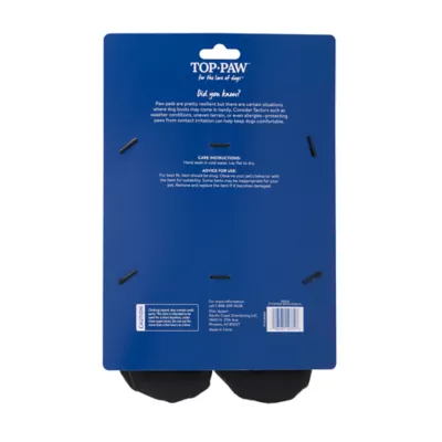 Top Paw® Essential Dog Boots, Multiple Colors & Sizes, Black/Tan, XS-XXL - Image 8