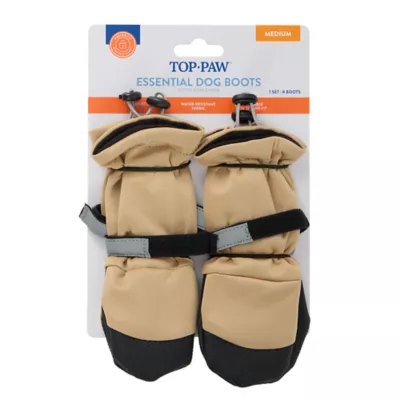 Top Paw® Essential Dog Boots, Multiple Colors & Sizes, Black/Tan, XS-XXL - Image 7