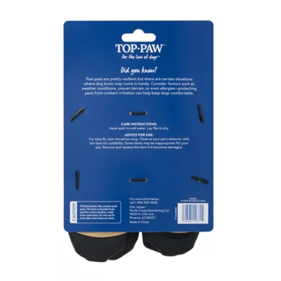 Top Paw® Essential Dog Boots, Multiple Colors & Sizes, Black/Tan, XS-XXL - Image 8
