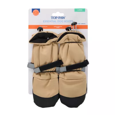 Top Paw® Essential Dog Boots, Multiple Colors & Sizes, Black/Tan, XS-XXL - Image 7