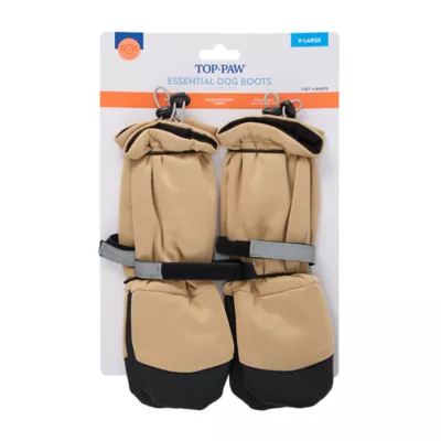 Top Paw® Essential Dog Boots, Multiple Colors & Sizes, Black/Tan, XS-XXL - Image 7