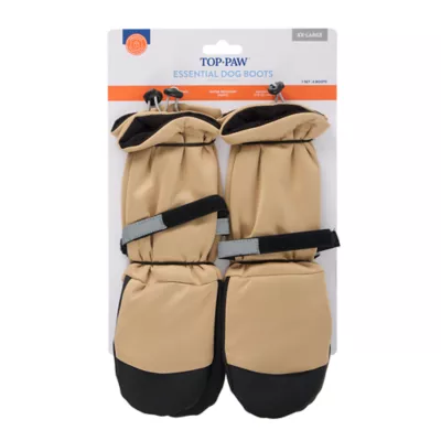 Top Paw® Essential Dog Boots, Multiple Colors & Sizes, Black/Tan, XS-XXL - Image 7