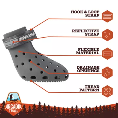 Arcadia Trail® Dog Water Boots, Multiple Colors & Sizes, Grey/Navy, XS-XXL - Image 5