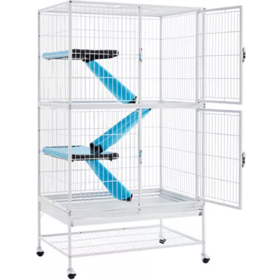 Yaheetech 2-Story Small Animal Cage with Removable Ramps - Image 2