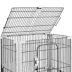 Yaheetech 4-Level Rolling Small Pet Cage On Wheel With Platforms image thumbnail 4
