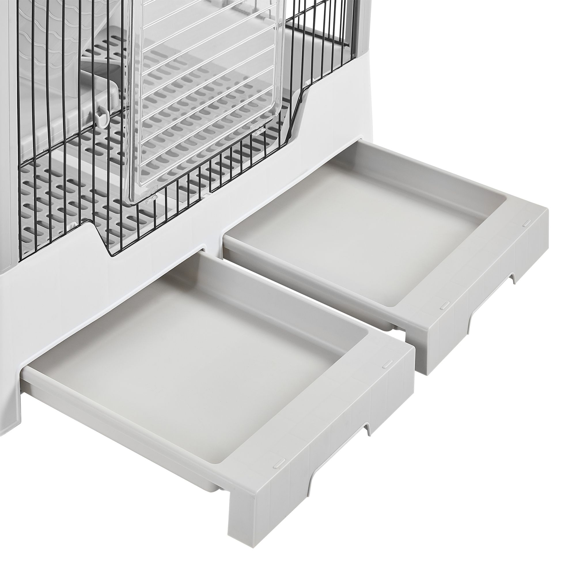 Yaheetech 4-Level Rolling Small Pet Cage On Wheel With Platforms - thumbnail 5