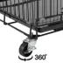 Yaheetech Rolling Small Pet Cage - 4 Tiers 3 Stairs, Brake Casters on Wheels image thumbnail 5