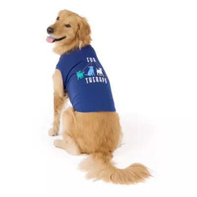 Top Paw® Everyday Dog Tee Fur Therapy, Multiple Sizes, XS-XL - Image 1