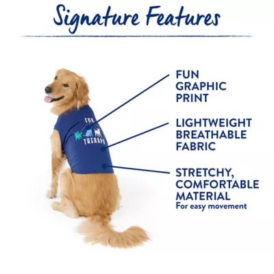Top Paw® Everyday Dog Tee Fur Therapy, Multiple Sizes, XS-XL - Image 3