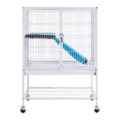 Yaheetech Rolling Metal Critter Cage with Removable Ramp & Platform - Image 1