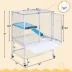 Yaheetech Rolling Metal Critter Cage with Removable Ramp & Platform image thumbnail 3