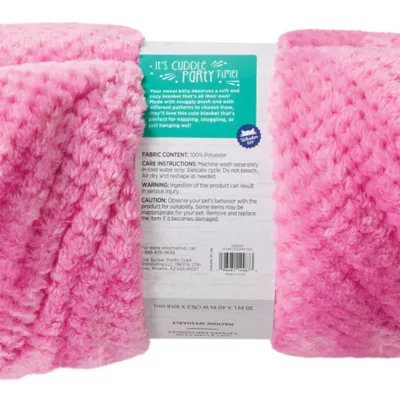 Whisker City® Pink Cat Blanket - Image 6
