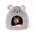 Whisker City® Sleepy Hut Mouse Cat Bed image thumbnail 1