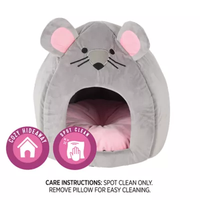 Whisker City® Sleepy Hut Mouse Cat Bed - Image 4