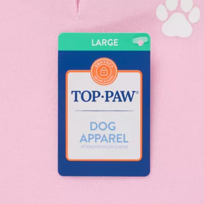 Top Paw® Everyday Dog Hoodie, Multiple Colors & Sizes, Pink/Blue/Grey, XS-XL - Image 6