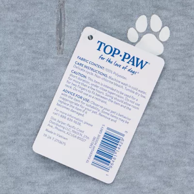 Top Paw® Everyday Dog Hoodie, Multiple Colors & Sizes, Pink/Blue/Grey, XS-XL - Image 7