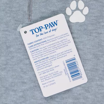 Top Paw® Everyday Dog Hoodie, Multiple Colors & Sizes, Pink/Blue/Grey, XS-XL - Image 7