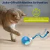 PawsPik Chirp & Chase Motion Activated Cat Ball with LED Lights, Blue image thumbnail 2